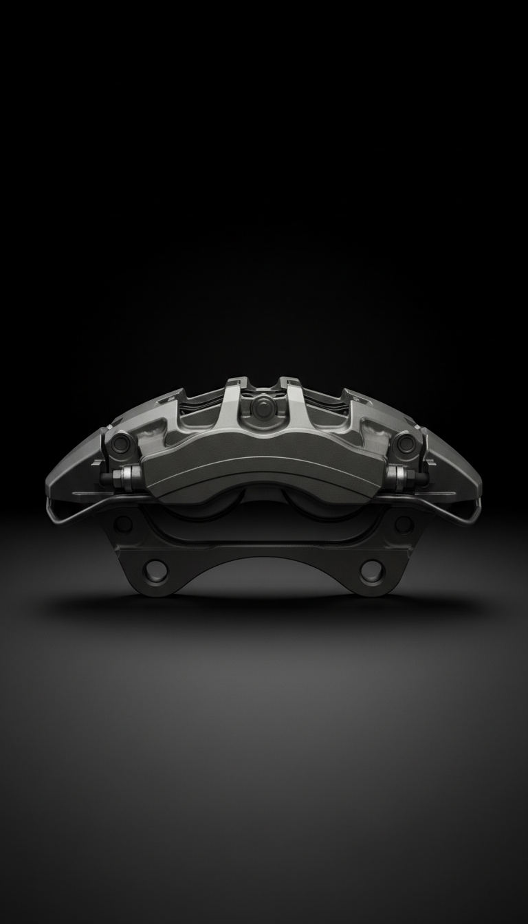 [PRODUCT] showcased in a minimal studio environment with a Carbon Black background. Illuminated evenly to emphasize...